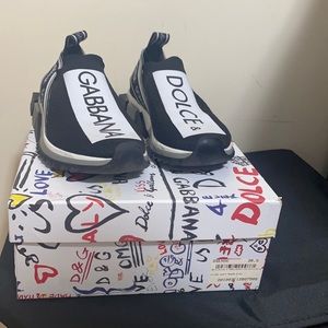 Authentic Dolce and Gabana Slip On Sneakers